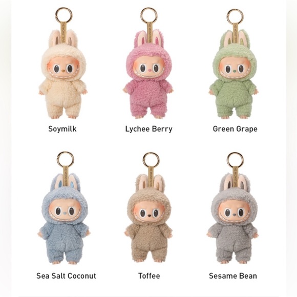 LABUBU The Monsters -  Exciting Macaron - SESAME BEAN - 100% Authentic - Picture 2 of 5